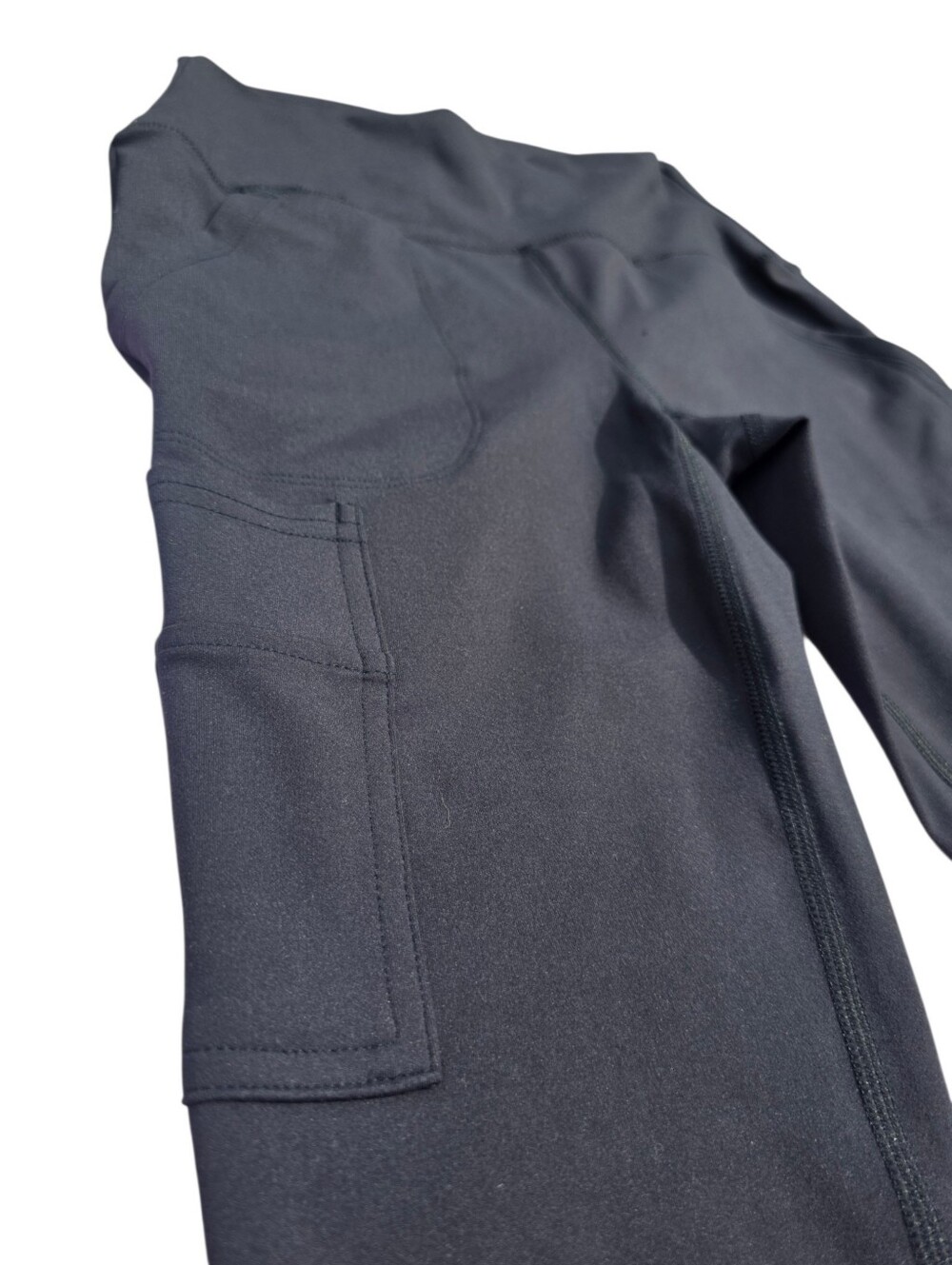 Avalanche Black Cargo Leggings with Utility Pockets